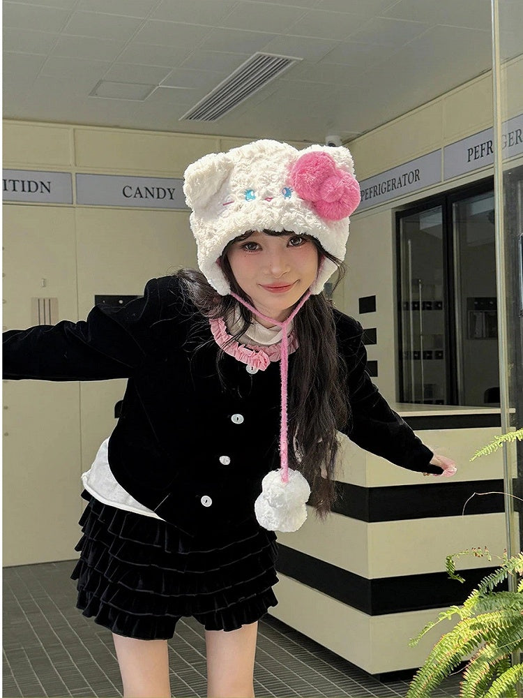 Ear Hat Kitty Plush