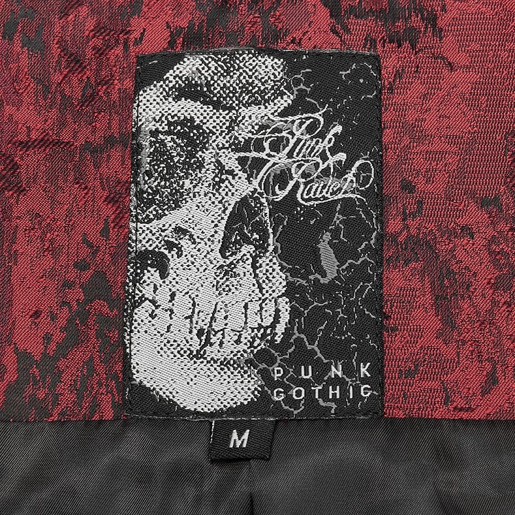 Rococo Coat Gorgeous and Men's Black Dark Red Tuxedo Lace