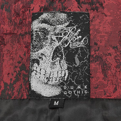 Rococo Coat Gorgeous and Men's Black Dark Red Tuxedo Lace