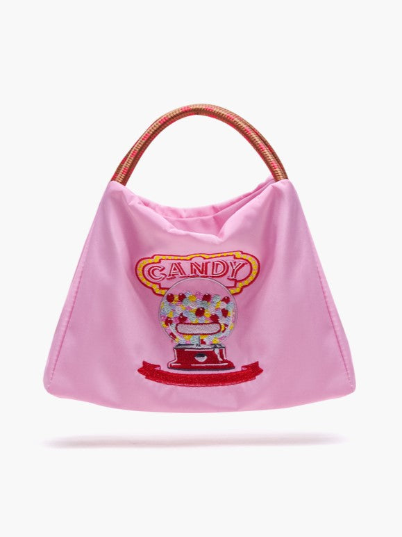 Design Machine Phone Playful Candy Bag Pink