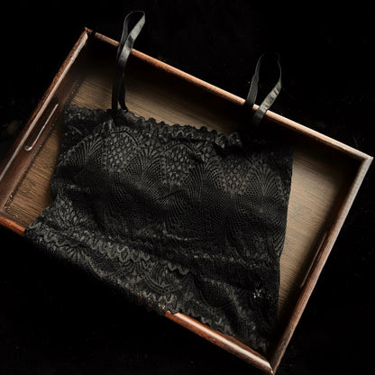 Rot/Schwarzes Cami Top