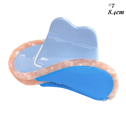 Western Town Life Inspired Hair Claw Clip