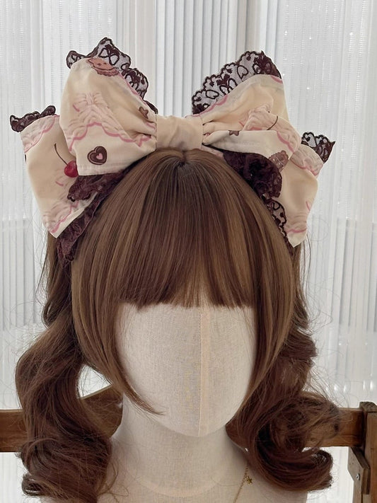 with Lace Lolita Trim and Sweet Bow Details KC