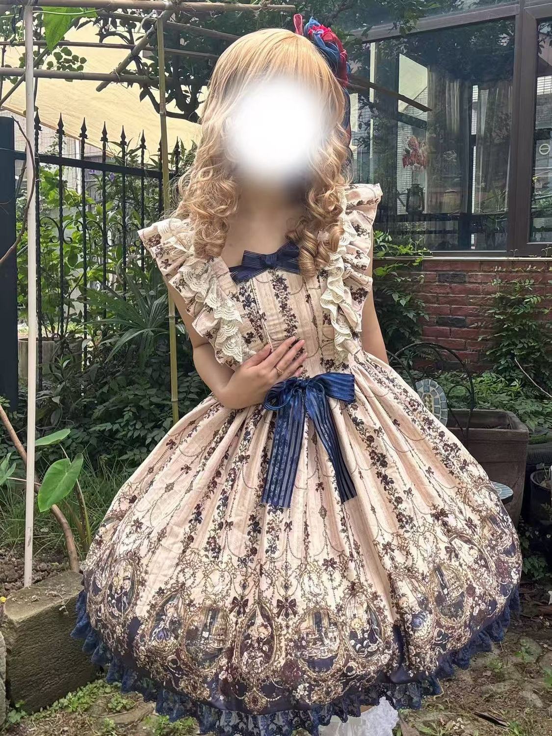 Strawberry Alice Lolita JSK Dress - Bear Tea Party