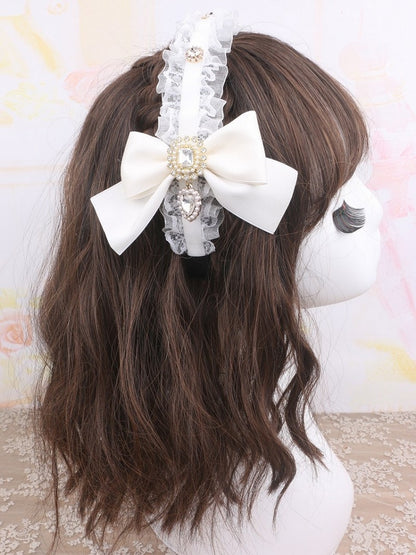 4 KC Options Lace Bowknot Kei Color Rhinestone Jirai
