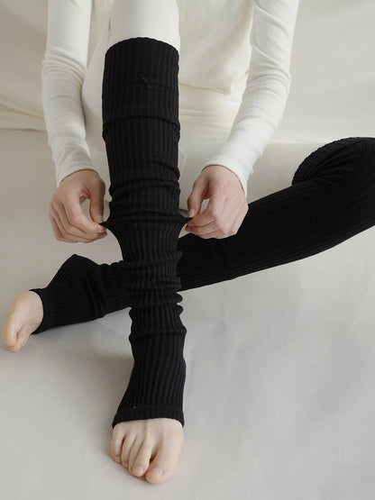 Warmers Ribbed Slouchy Leg Knit