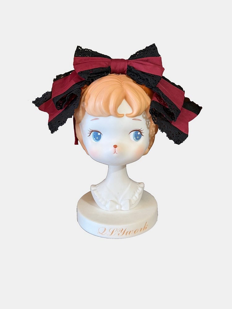 Gothic Lolita Bowknot KC Headpiece in Four Shades - NnSTAR
