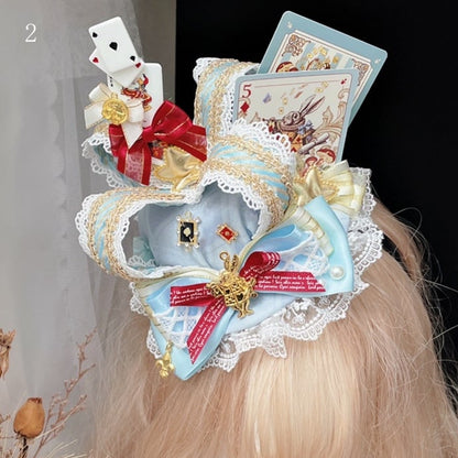 Alice im Wunderland Hut 6 Vibes Poker Optionen Krone Mini dekoriert