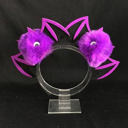 Bat Decorated KC Purple