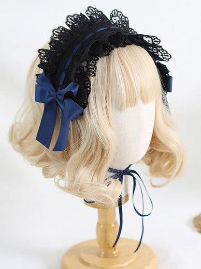 Lolita 5 Hairband Colors Bowknot Cute Lace