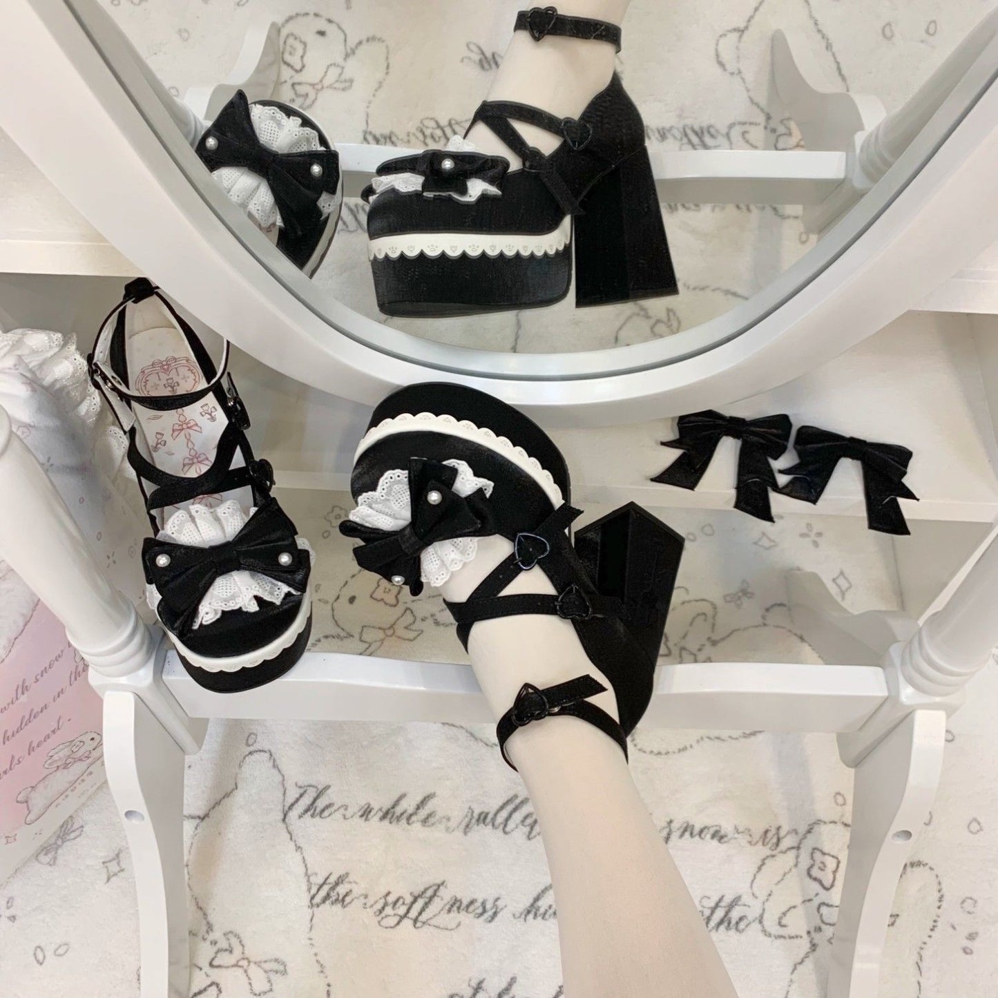 Lolita Tea Party Original High Heels – Sweet Elegant Lolita Shoes