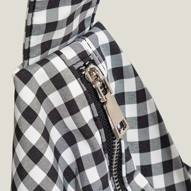 2 Bag Crossbody Canvas Plaid Colors