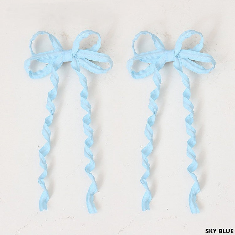 Moldable Options 21 Color Lolita Bowknot Hairclip Sweet Wire