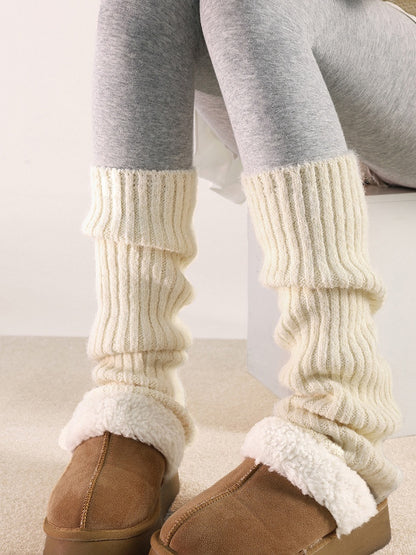 Warm Vertical Warmers Pattern 4 Striped Colors Leg