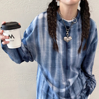 Cyberpunk Metall Herz Y2K Halskette