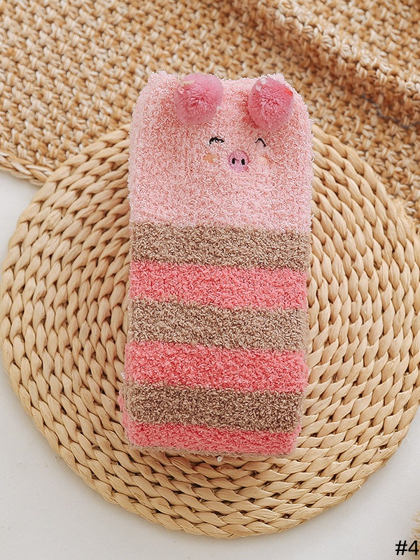 9 Options Cute Animal Design Over Knee Stockings