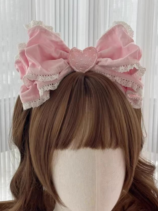 Pink / Bowknot KC Black