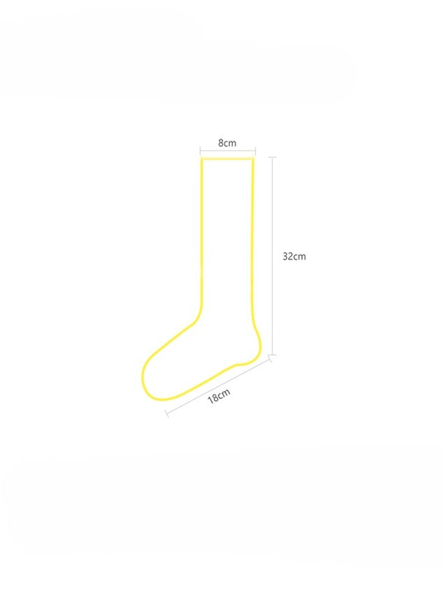 Chaussettes montantes tricotées ajourées grises/blanches/noires