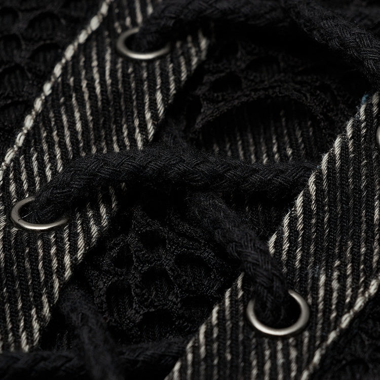 Black Decadent Men's Vest Punk