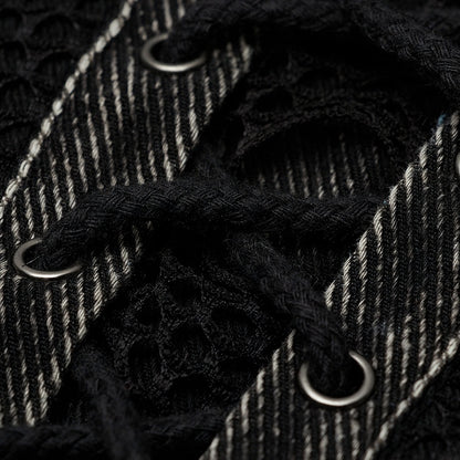 Black Decadent Men's Vest Punk