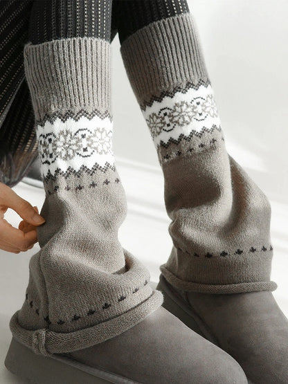 Snowflake (4 Leg Warmers Isle Colors) Fair