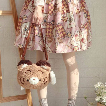 Cute Crossbody Plush Tiger Bag