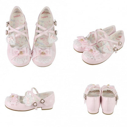 Janes - Sweet Lolita Mary Snap Crystal Heart