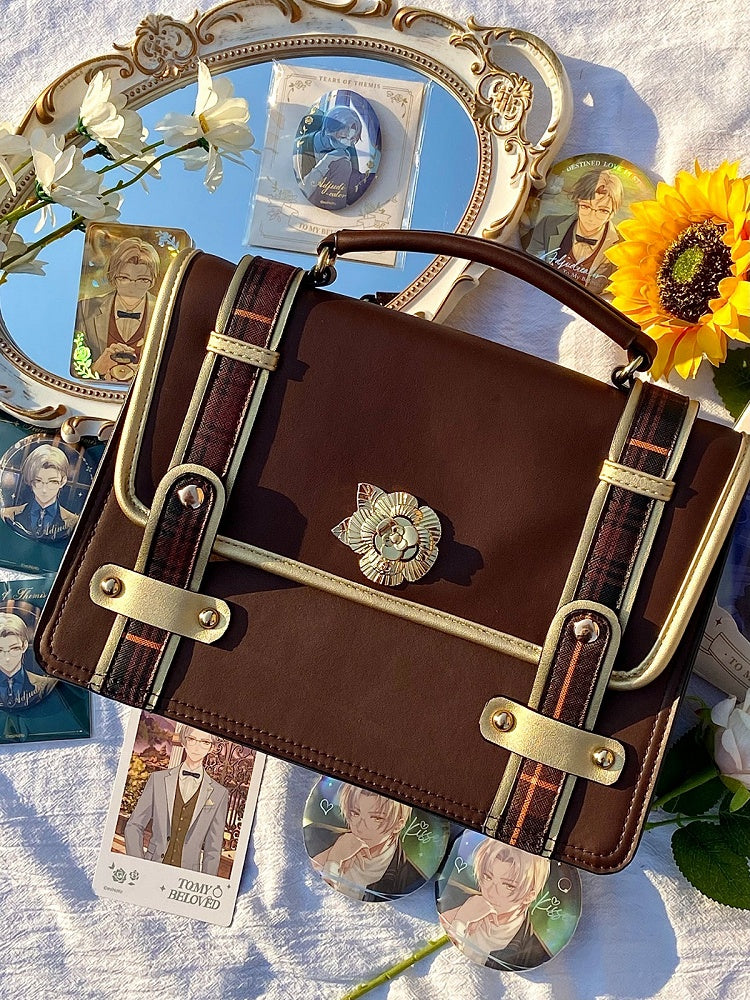 4-Color Lolita Classic Uniform Flap Bag Rose