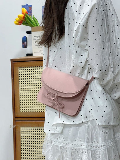 Bow Pouch Phone Kawaii Pink - Style Crossbody