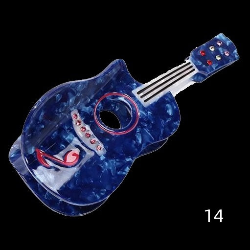 Options Claw Clip Y2K Musical 17 Instruments Mini