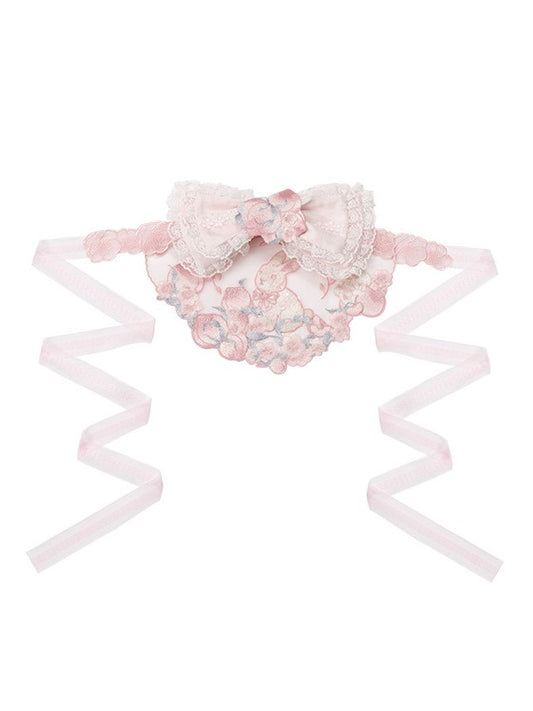 Sweet Rabbit Theme Lolita Apron - Yimu Walnut