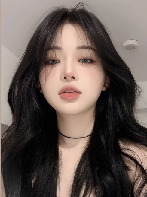with Long Bangs 3 Wavy Color Wig 60CM Options
