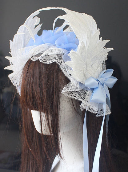 Bowknot Ruffled 5 Wing Options Details Haircband Design Color
