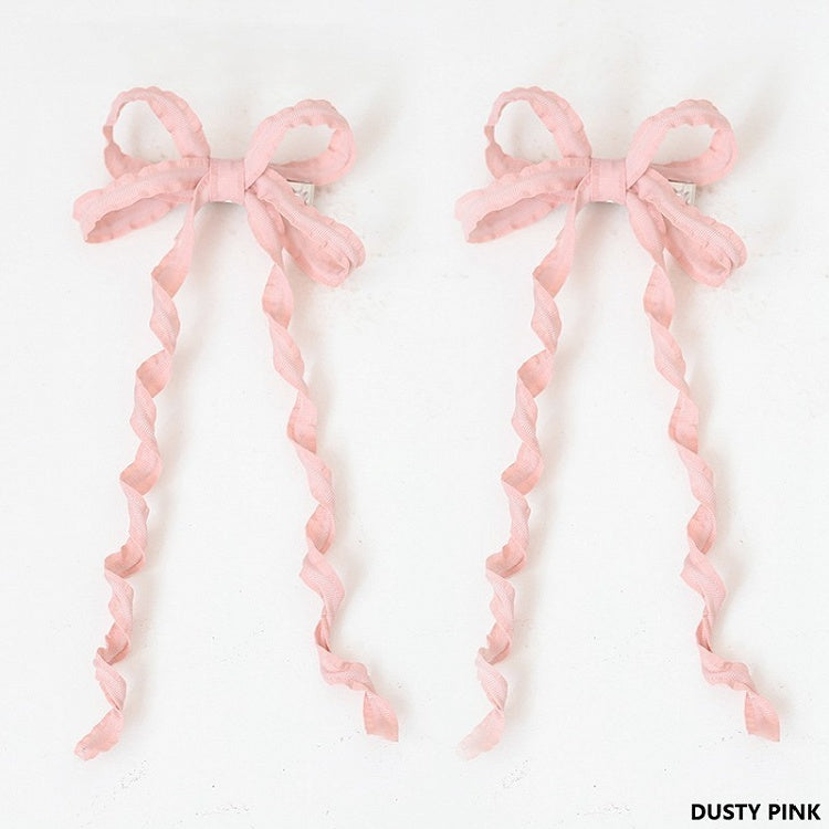 Moldable Options 21 Color Lolita Bowknot Hairclip Sweet Wire