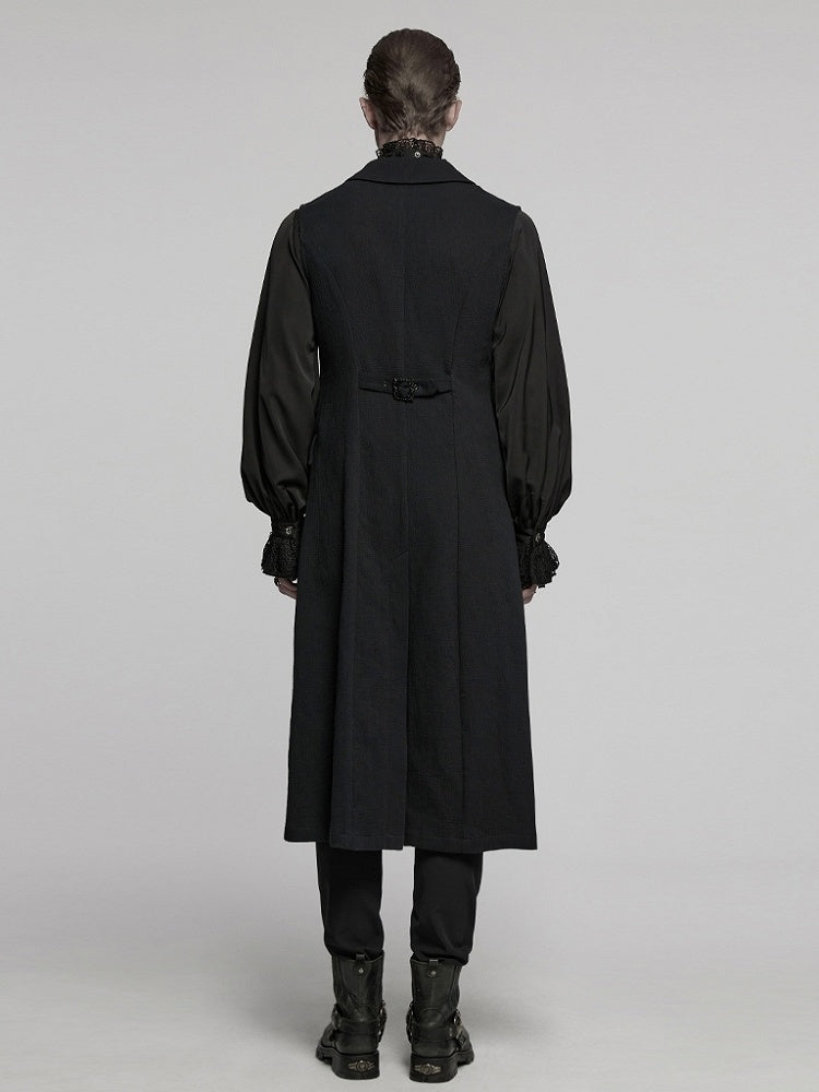 Night Dark Vest Men's Vampire Black