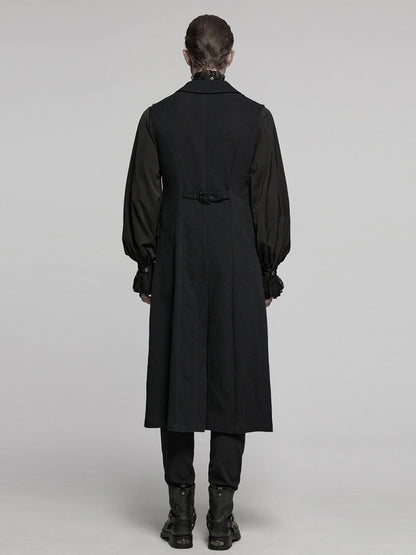 Night Dark Vest Men's Vampire Black