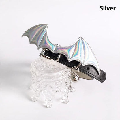 Colors Choker Bat PU Wings 5