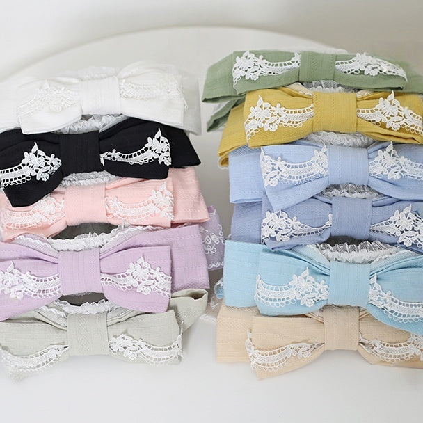 Lolita Bowknot Colors Multi-Layer Elegant 10 Lace KC