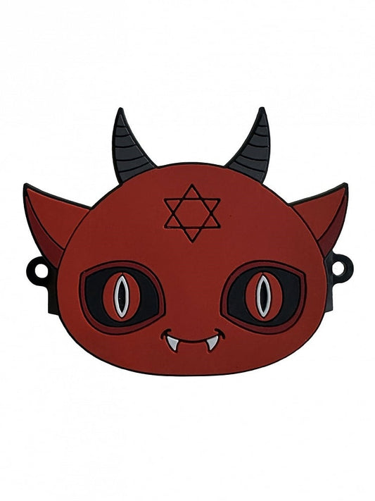 Phone Back Mobile Gothic Devil Red Clip