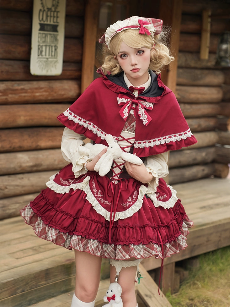 Collar Long-Sleeve Ruffled Beige Pan with Peter Blouse