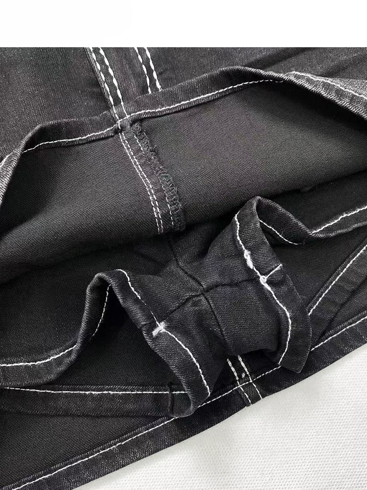 Glamorous Denim Skirt Black