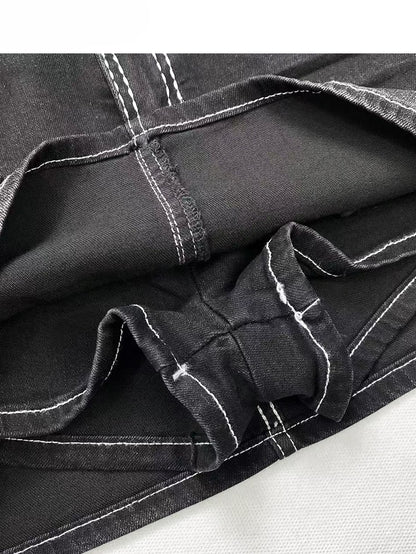 Glamorous Denim Skirt Black