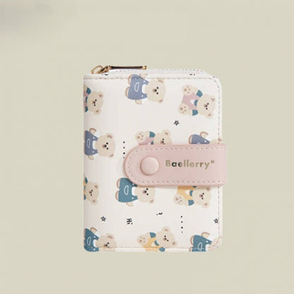 Cute Purse Bear Coin 6 Colors Print with