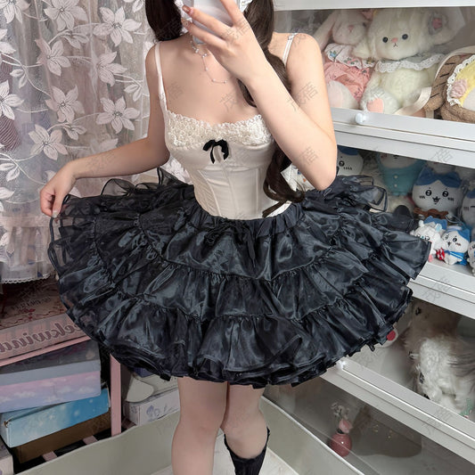 Lolita Petticoat Underskirt – Boneless Soft Tulle Super Poof