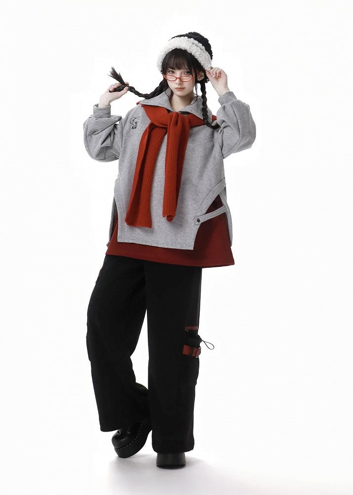 コアラフェイクツーピーススウェットシャツ