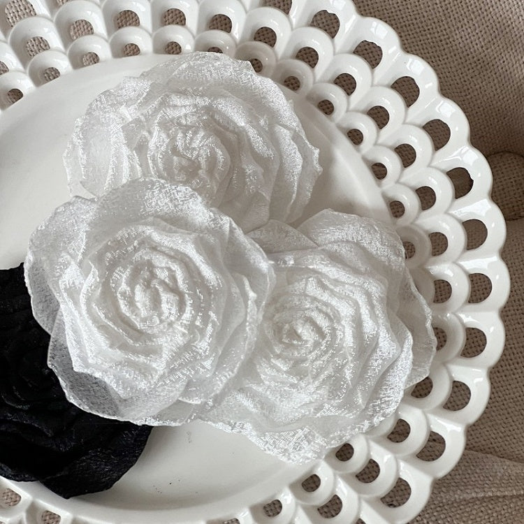 Multicolored – Color Edge 10 - Options Rose Brooch/Clip Burnt