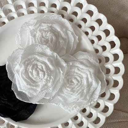 Multicolored – Color Edge 10 - Options Rose Brooch/Clip Burnt