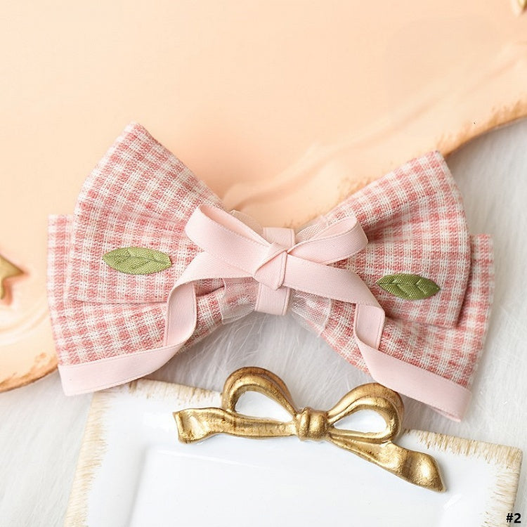 Pink Lolita Options Theme Sweet Hairclip 13 Strawberry