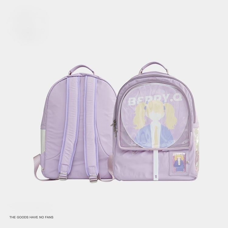 Window with Display Ita Purple Backpack