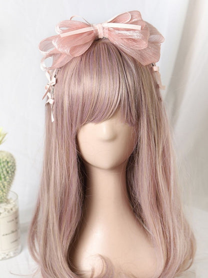 Lolita Big Options Sweet 2 Bow KC Pink